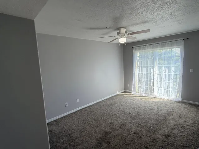 Primary Bedroom with sliding glass window
