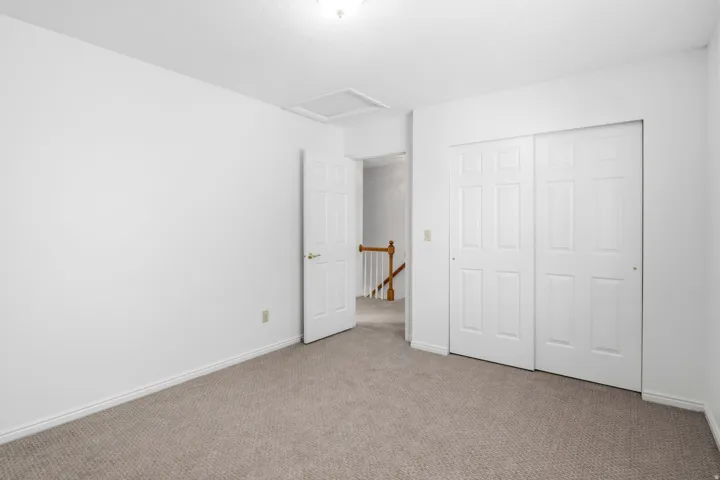 Neutral color palette with textured carpeting
