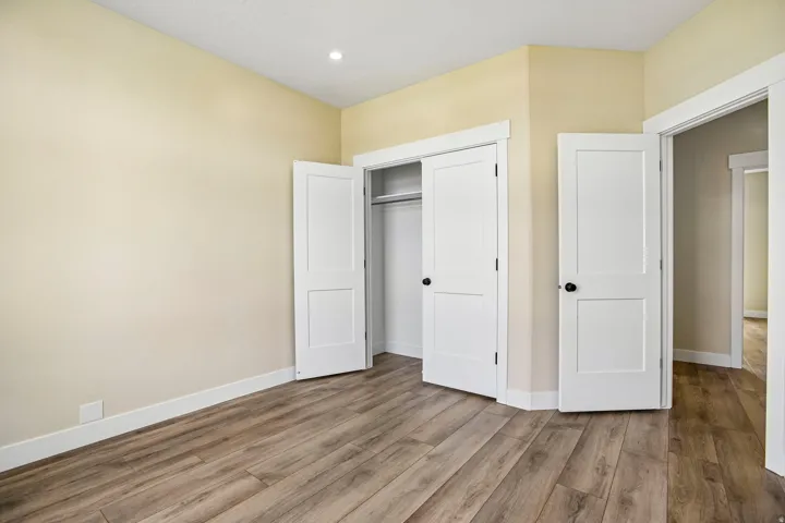 Wood-finish flooring throughout