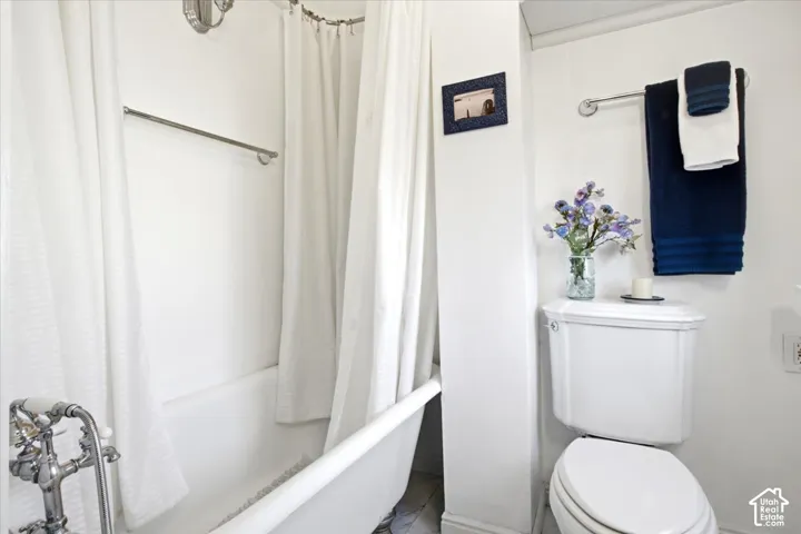 Updated bathroom.