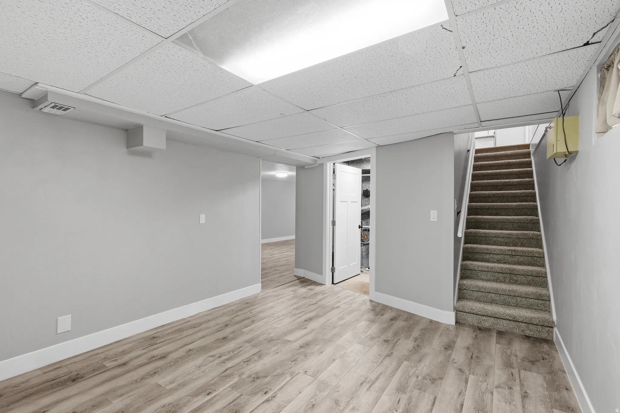 Additional lower level family room which could be another family room or converted to a 6th bedroom if desired.