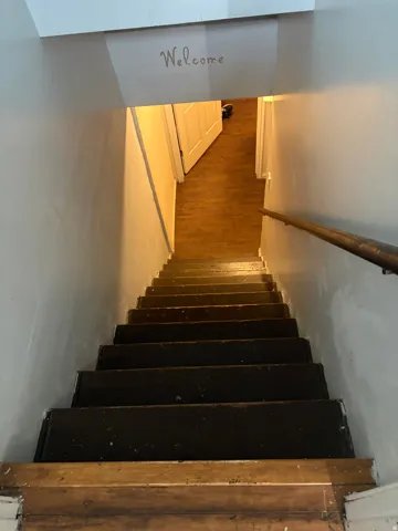 Stairs to mother in law apartment