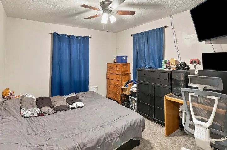 Ceiling fan with integrated lighting