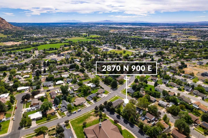 Residential neighborhood with mature trees and established homes