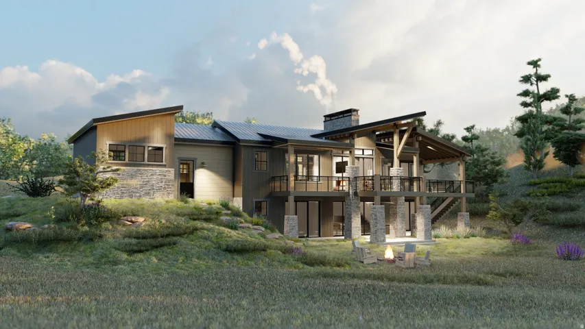 Rendering of potential build