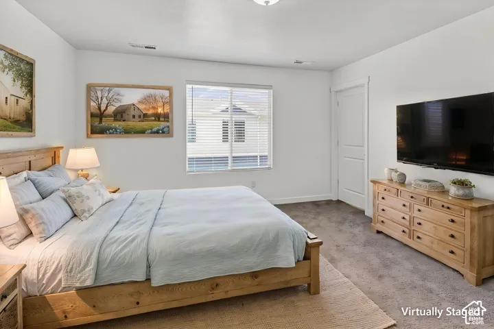 Bedroom 2 (Upper Level) - Staged