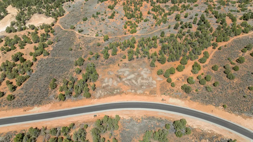 Paved road frontage with direct property access