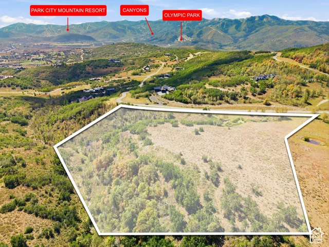 Expansive undeveloped lot featuring varied vegetation and mountainous terrain