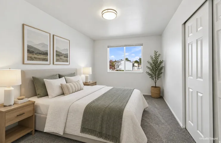 Virtual Staging of Bedroom