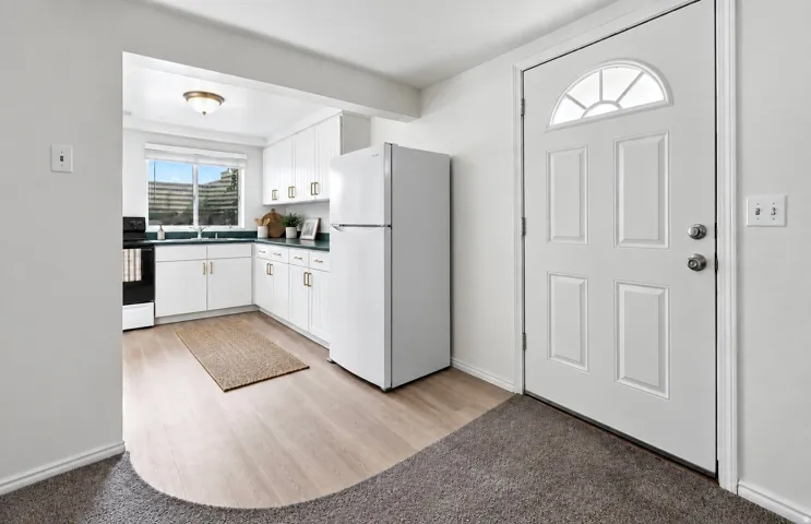 Virtual Staging of Downstairs Kitchen