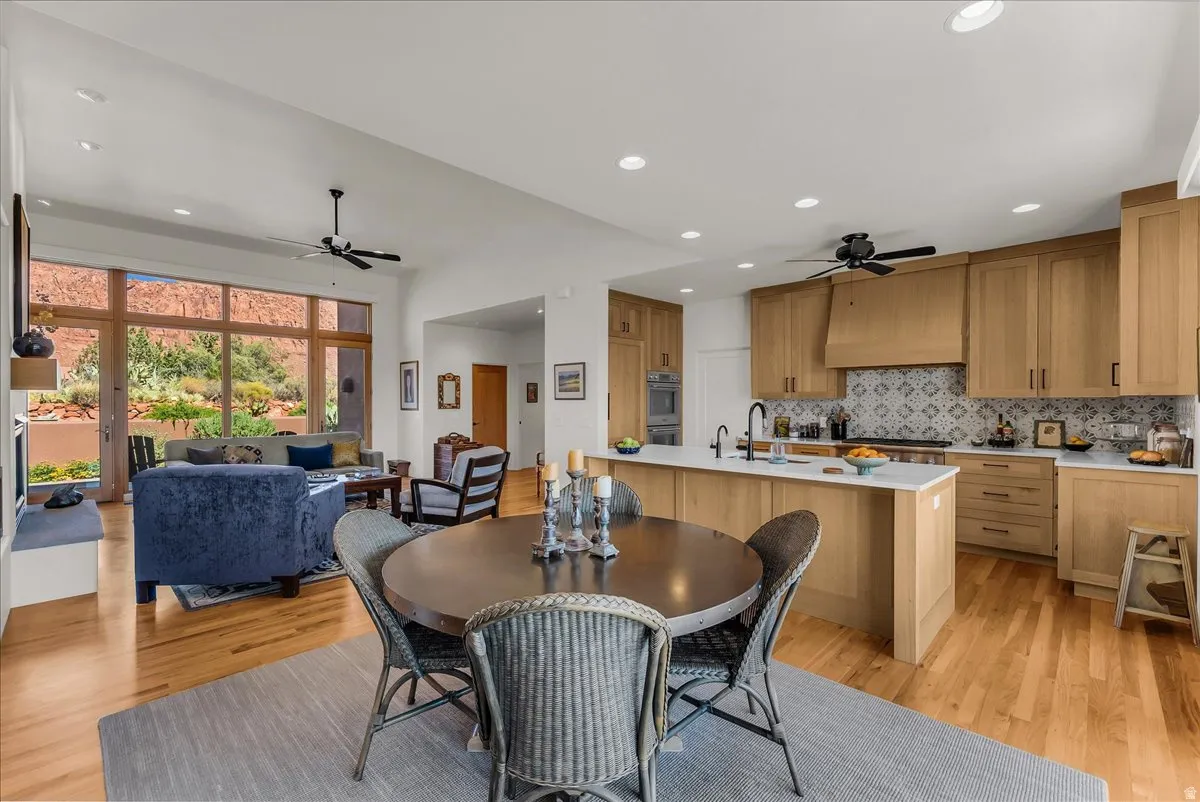 Dining Room to Custom Kitchen