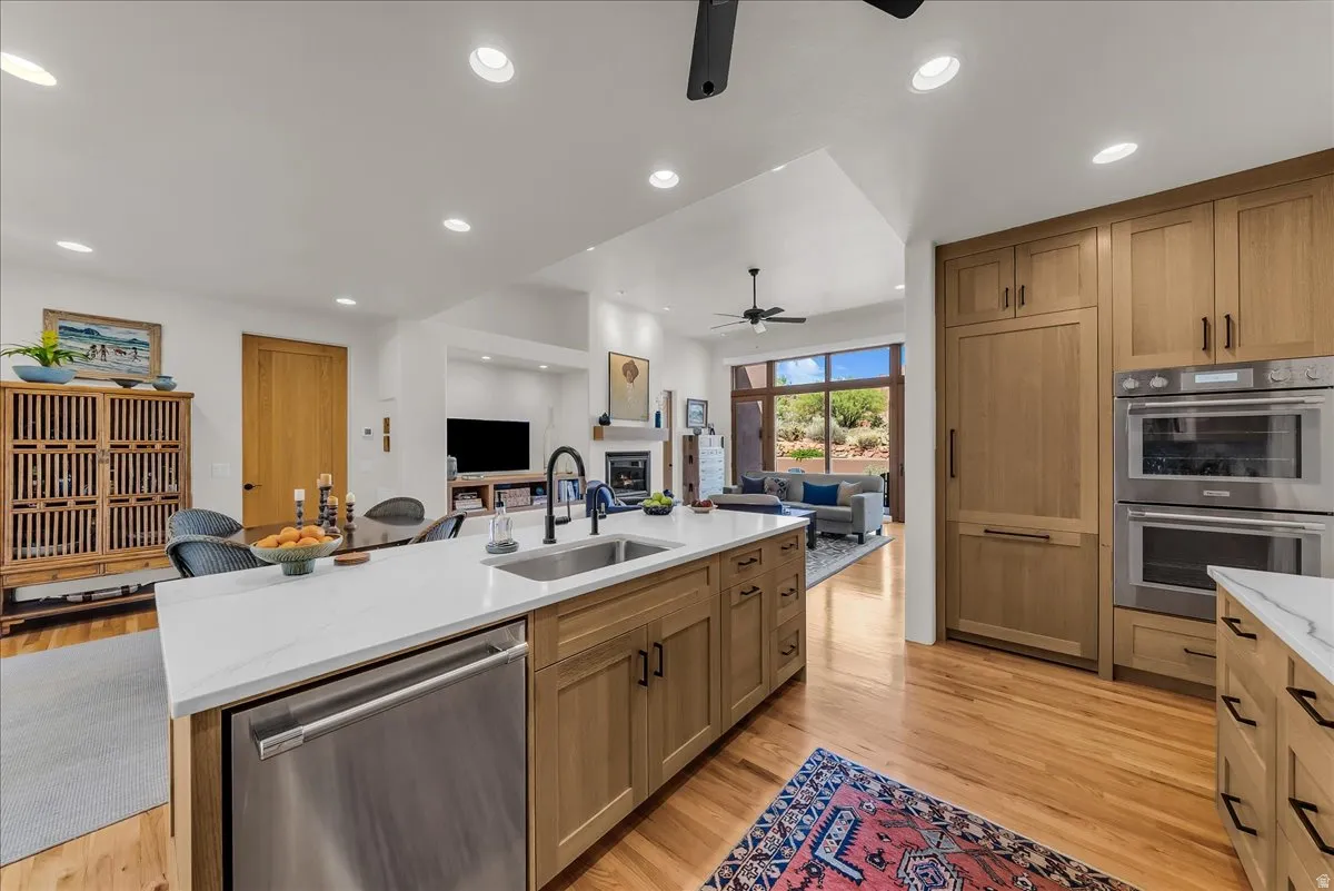 Custom Kitchen to Main Living Area