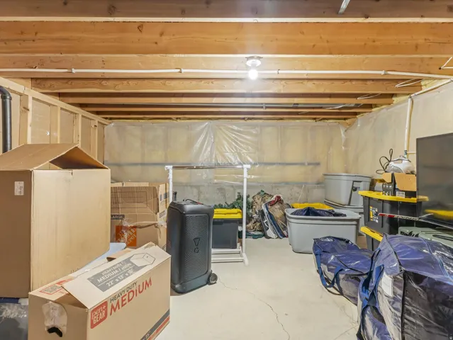 Basement storage