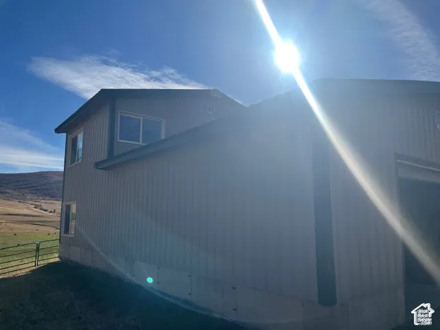 Vertical siding exterior with multiple windows