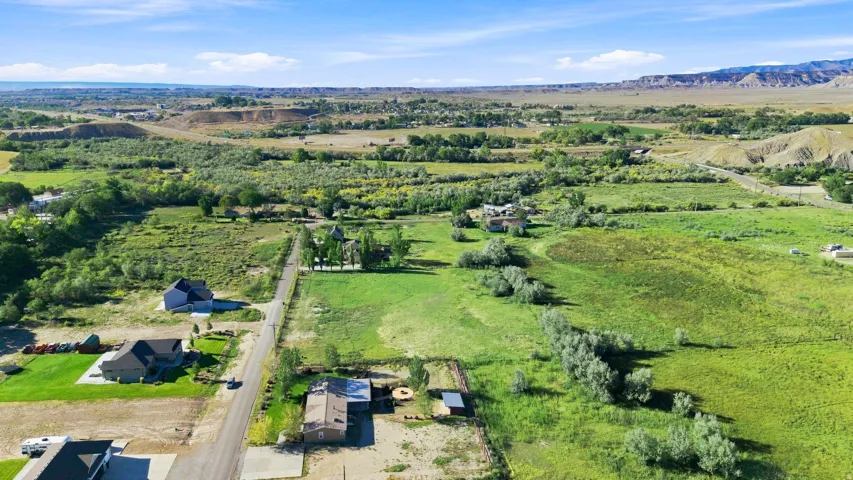 Expansive rural landscape featuring a mix of developed and undeveloped land