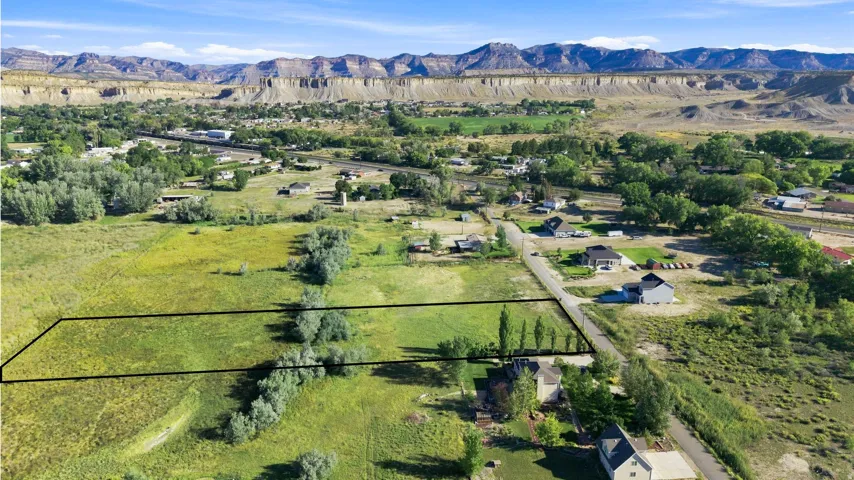 Expansive rectangular lot with established trees and natural landscaping