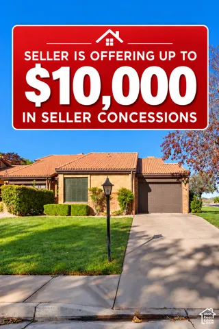 Seller Concession Notice. Outlining financial incentives available for the property