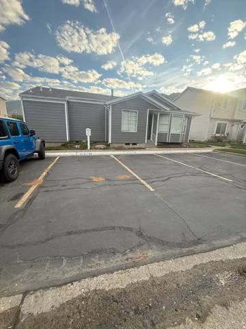 Club house with new siding