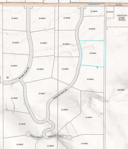 Plat Map. Illustrating the parcel boundaries and identifying the property's location within a larger subdivision