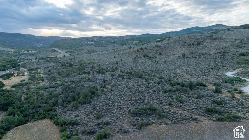 Expansive natural landscape featuring rolling hills and abundant shrubbery