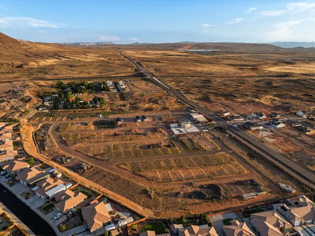 Expansive undeveloped land parcels with established road infrastructure