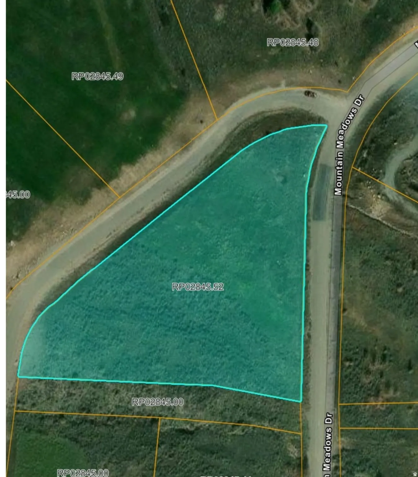 Plat Map. Illustrating the boundaries and dimensions of the property