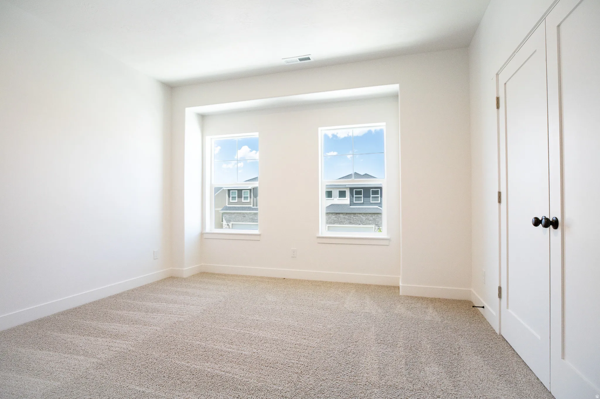 Bedroom #2 with large closet.
