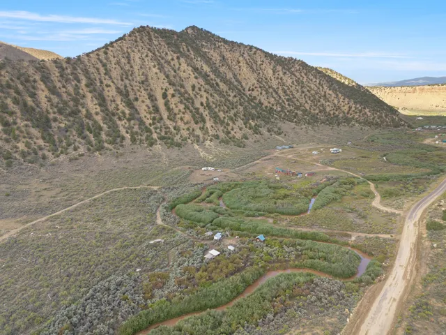 Expansive natural landscape with a winding waterway