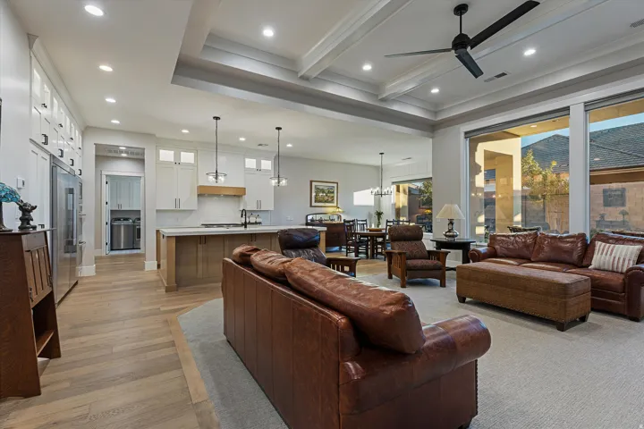 Open Concept Kitchen with Lots of Natural Light