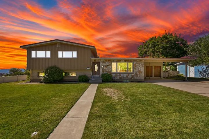Beautiful east facing Orem Location.