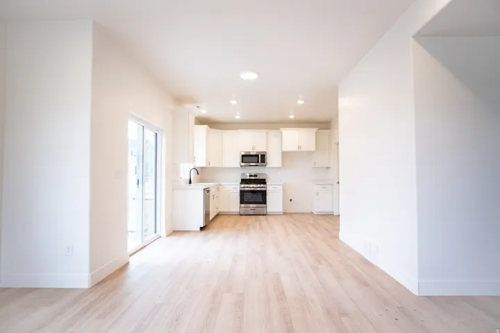 Kitchen and dining area