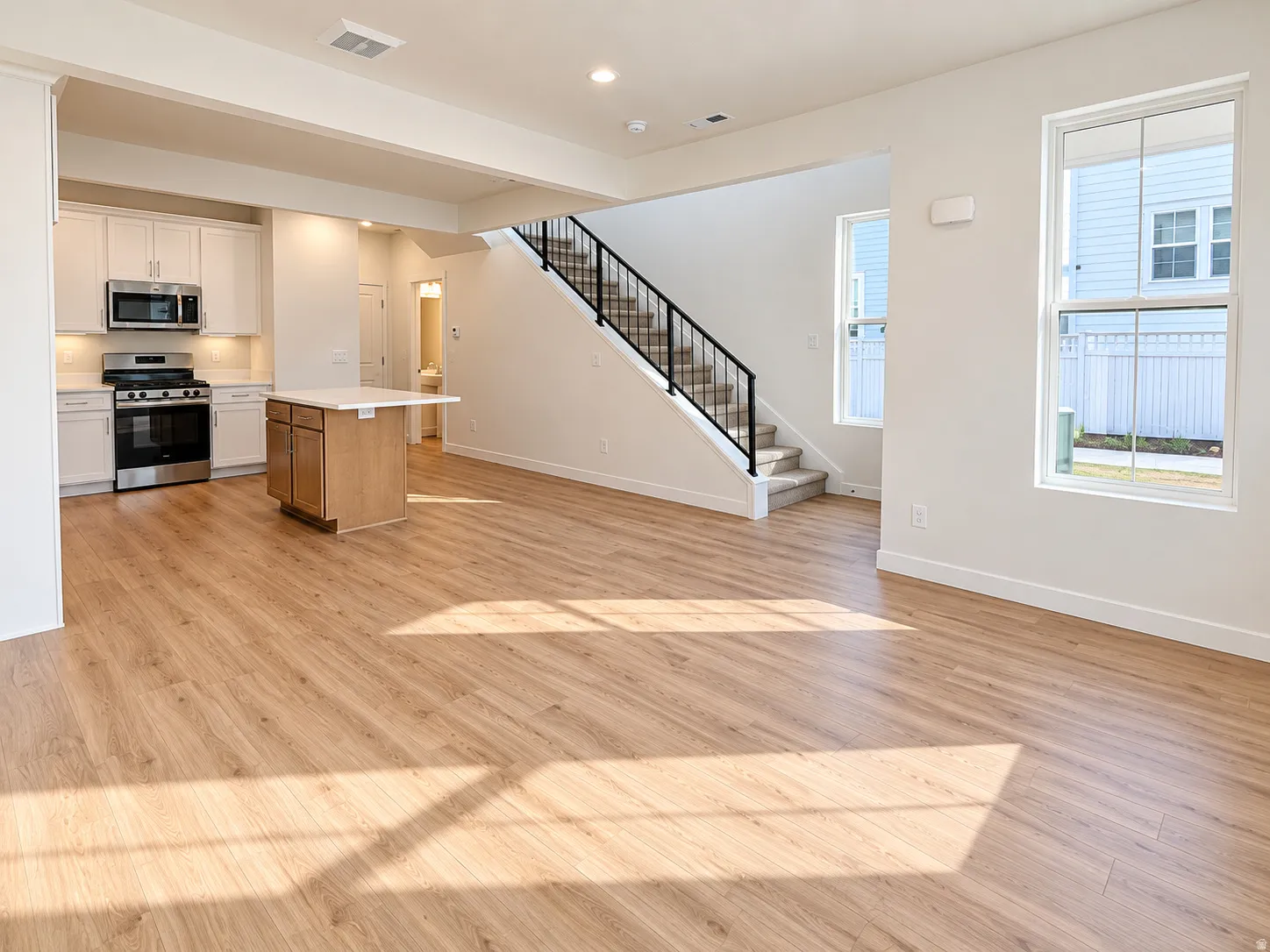 Family Room + Kitchen