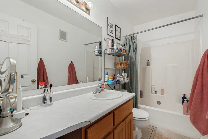 Primary Bedroom full private bathroom.