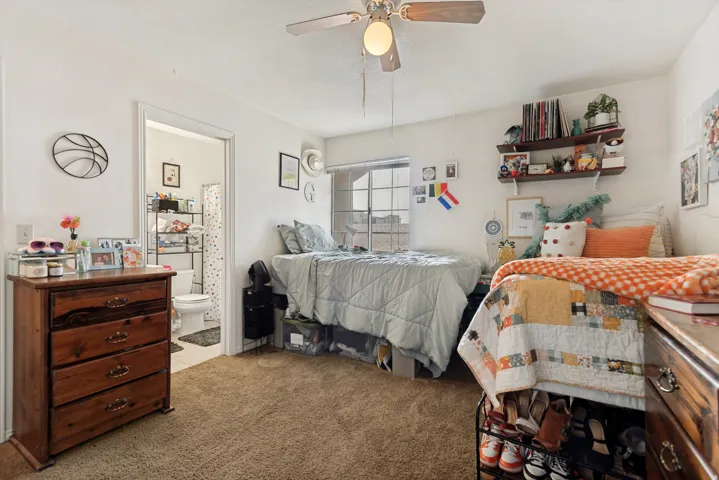 Primary Bedroom with private full bathroom
