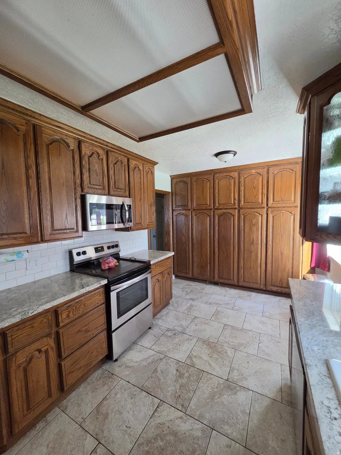 Tons of storage in the kitchen