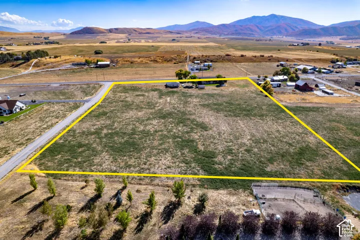 Expansive land parcel with clear boundary lines