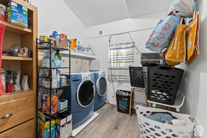 Very large laundry room and storage area