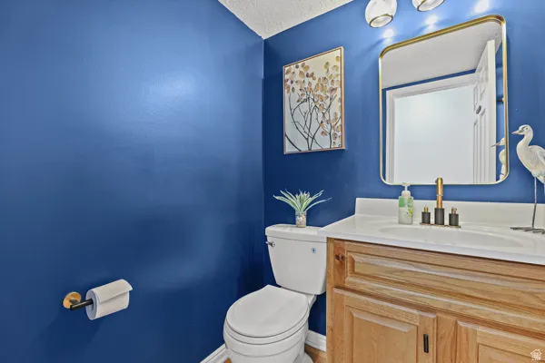 Beautiful guest bathroom on the main level