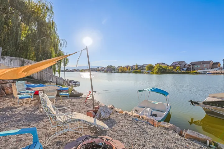 Best and deepest part of the lake for all of your lake enjoyment! Go kayaking, dawdle on a pedal boat, swim, fish, or just lounge.