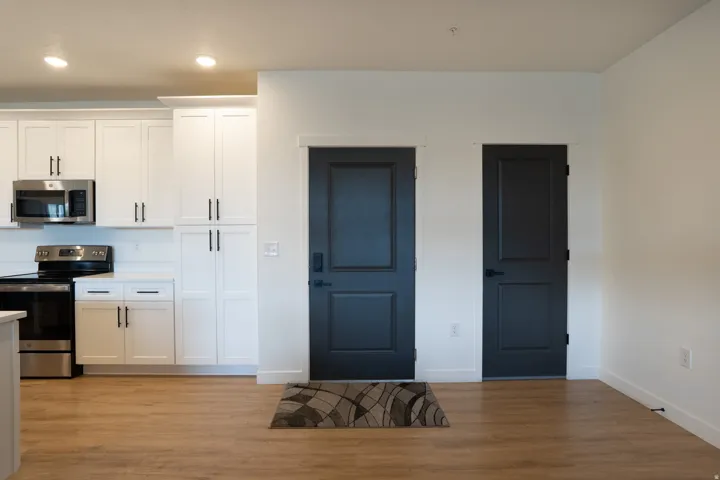 Front Door and Closet