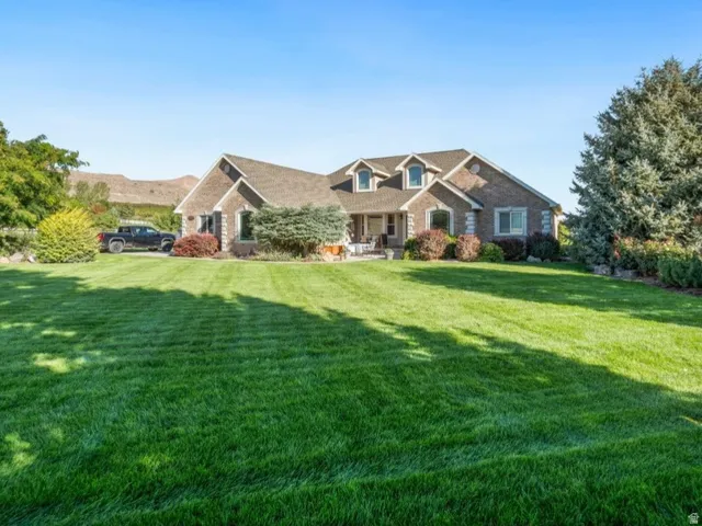 Beautiful and well cared for front lawn.