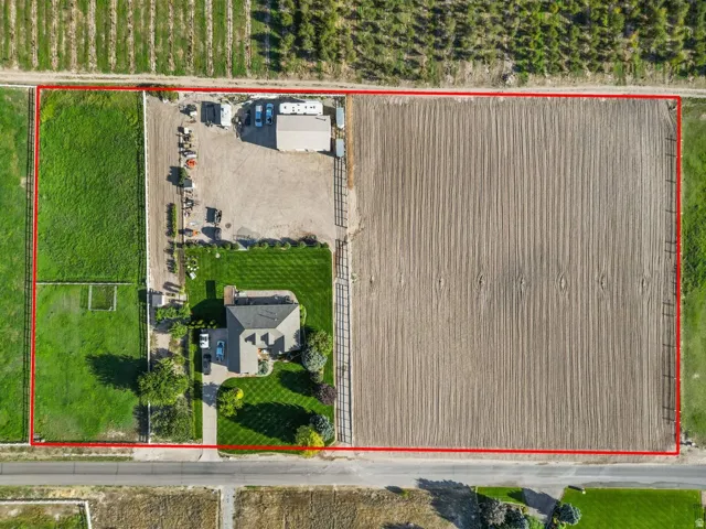 Outline of the property.
