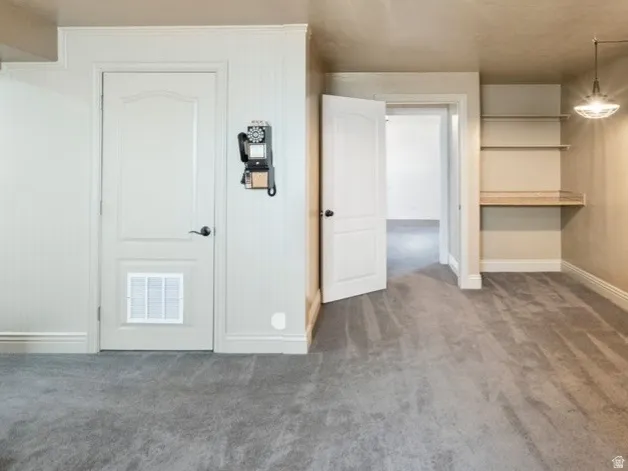 Extra space in the family room.