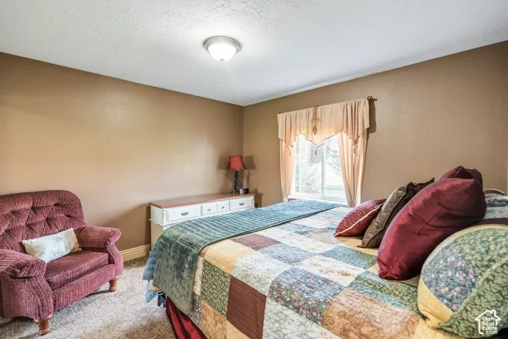 Bedroom next to the office.