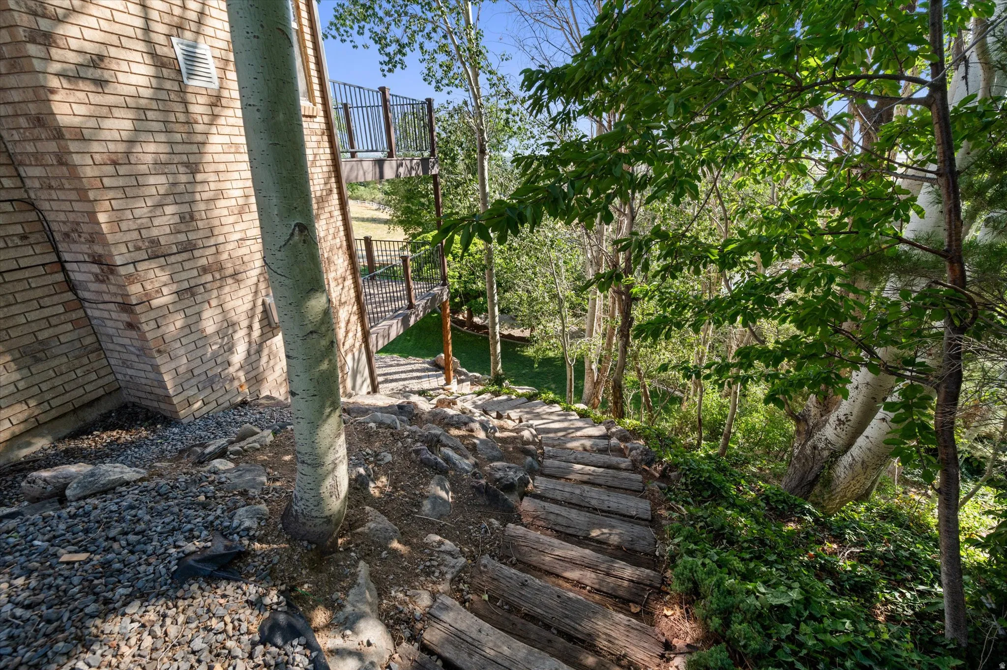Walkway from RV Pad to backyard.