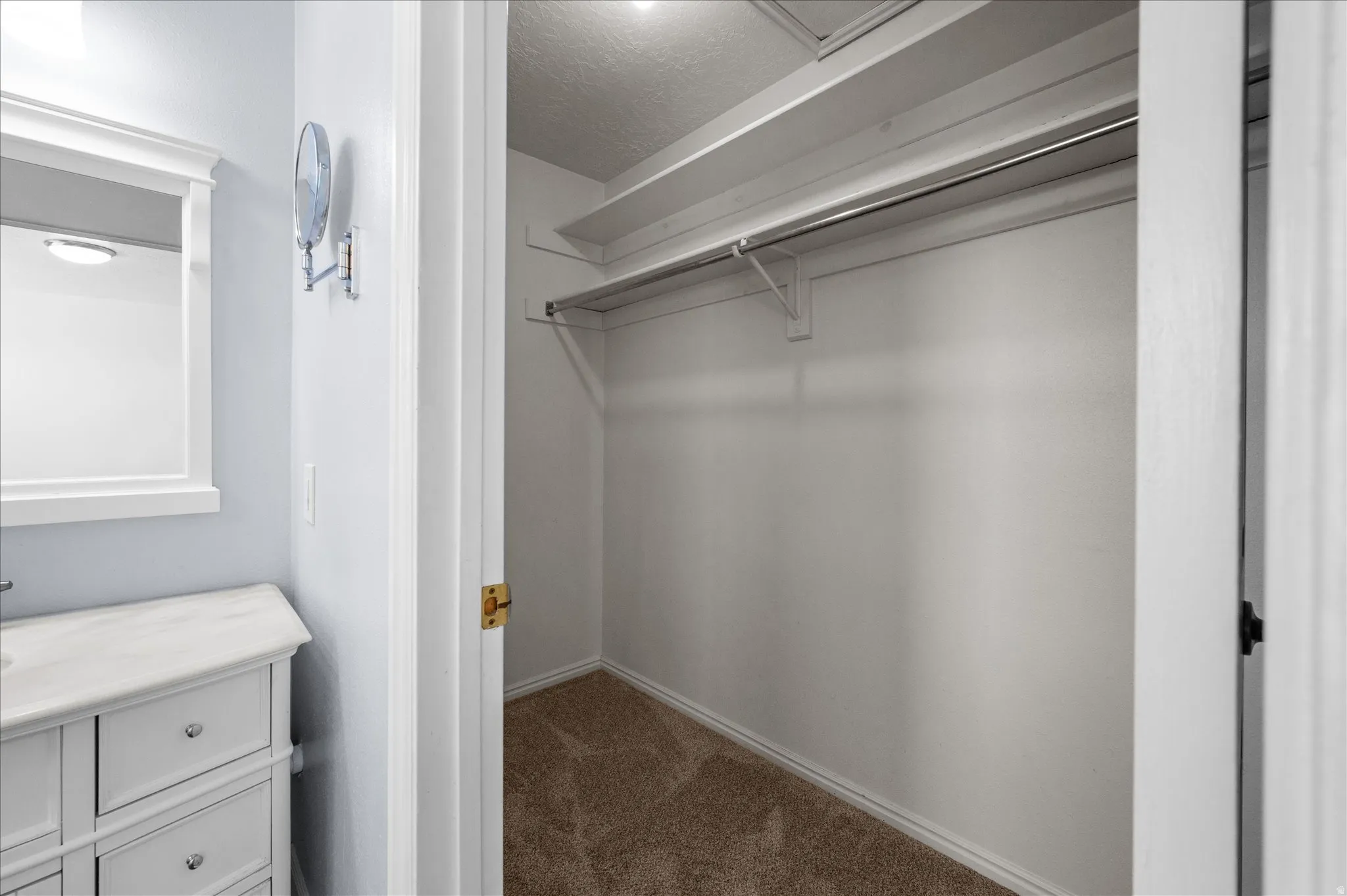 Primary bath and walk-in closet