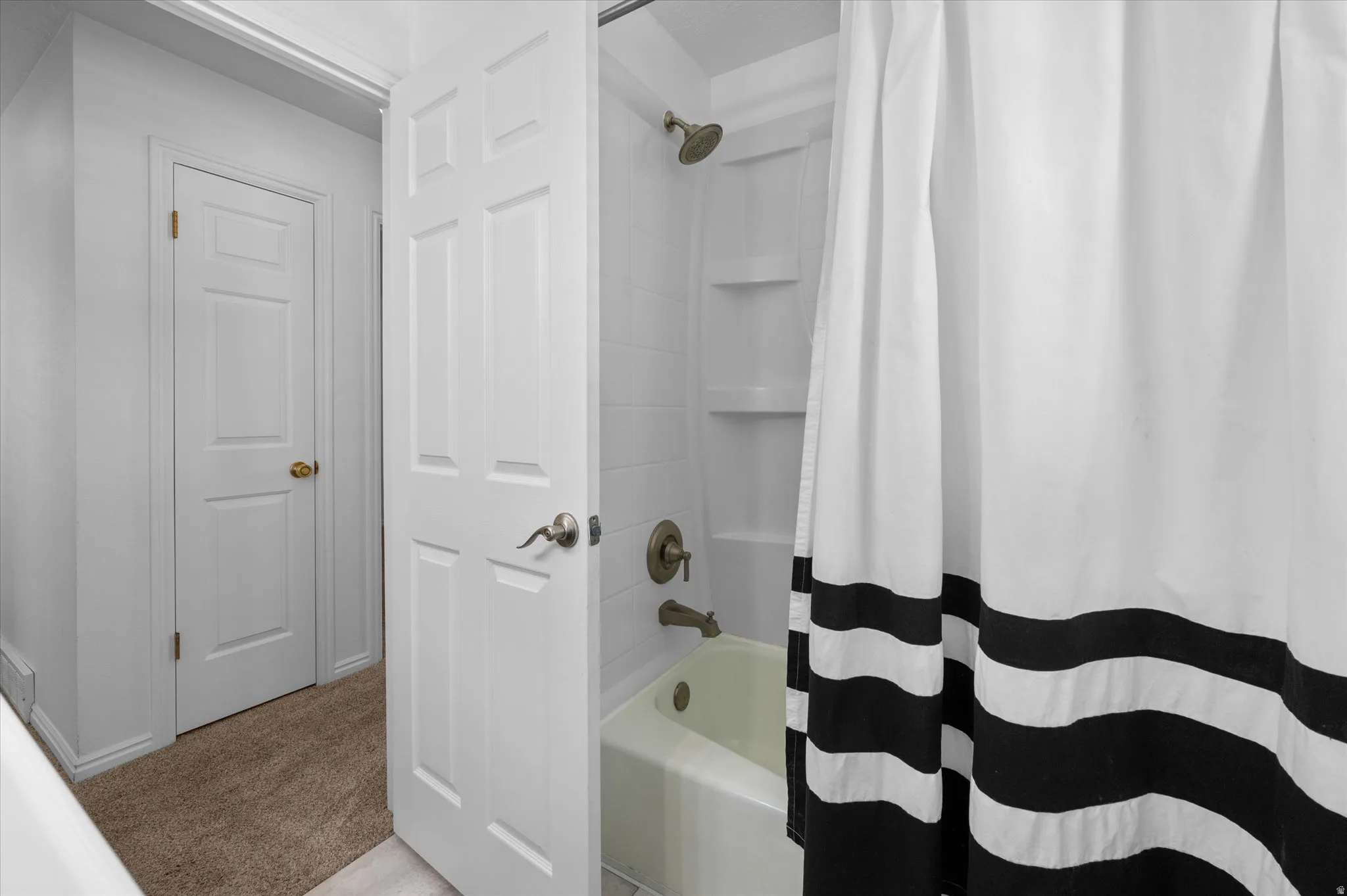 Hallway bathroom