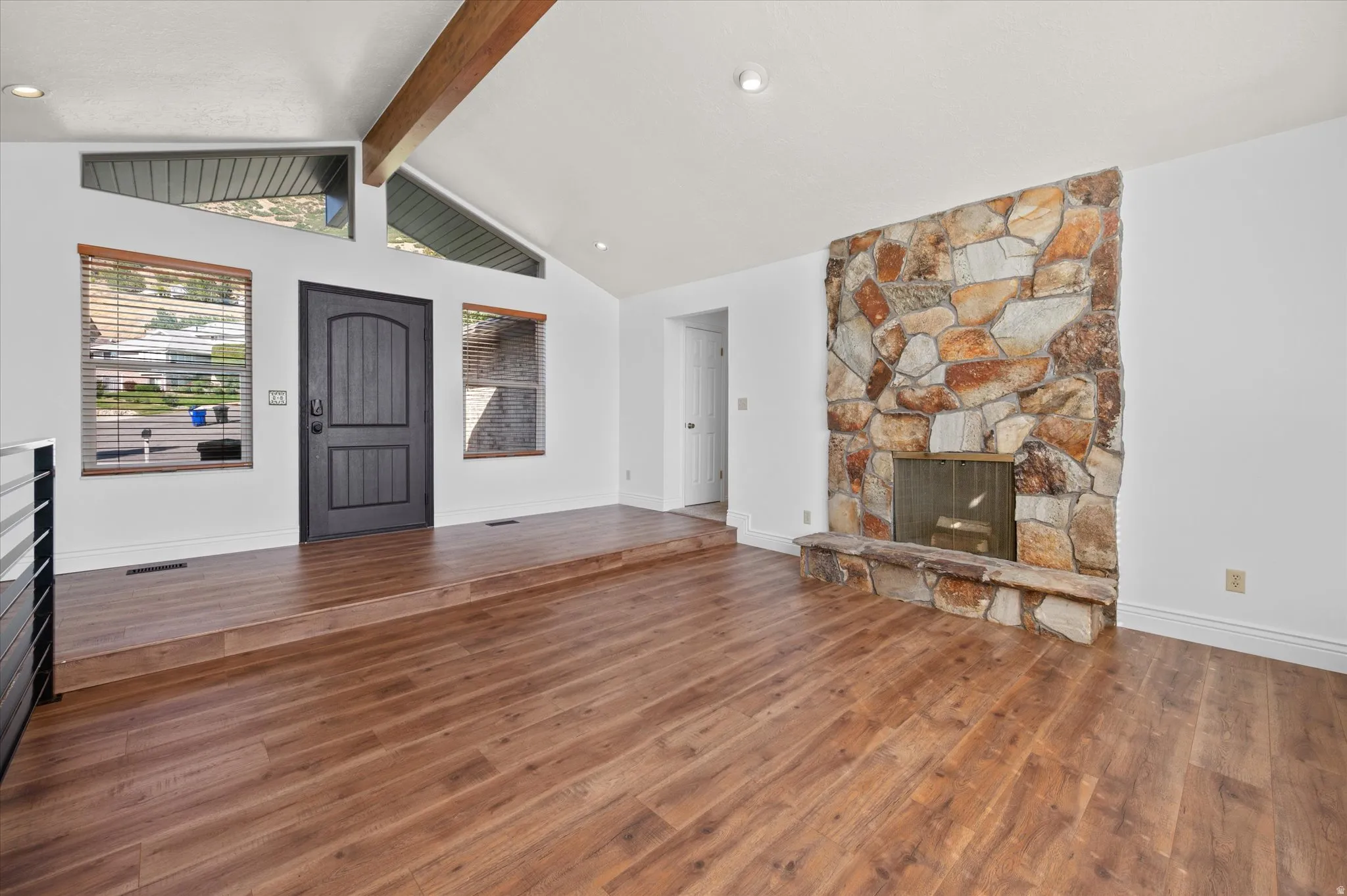 Formal Living Room w/LVP Flooring. Amazing views.