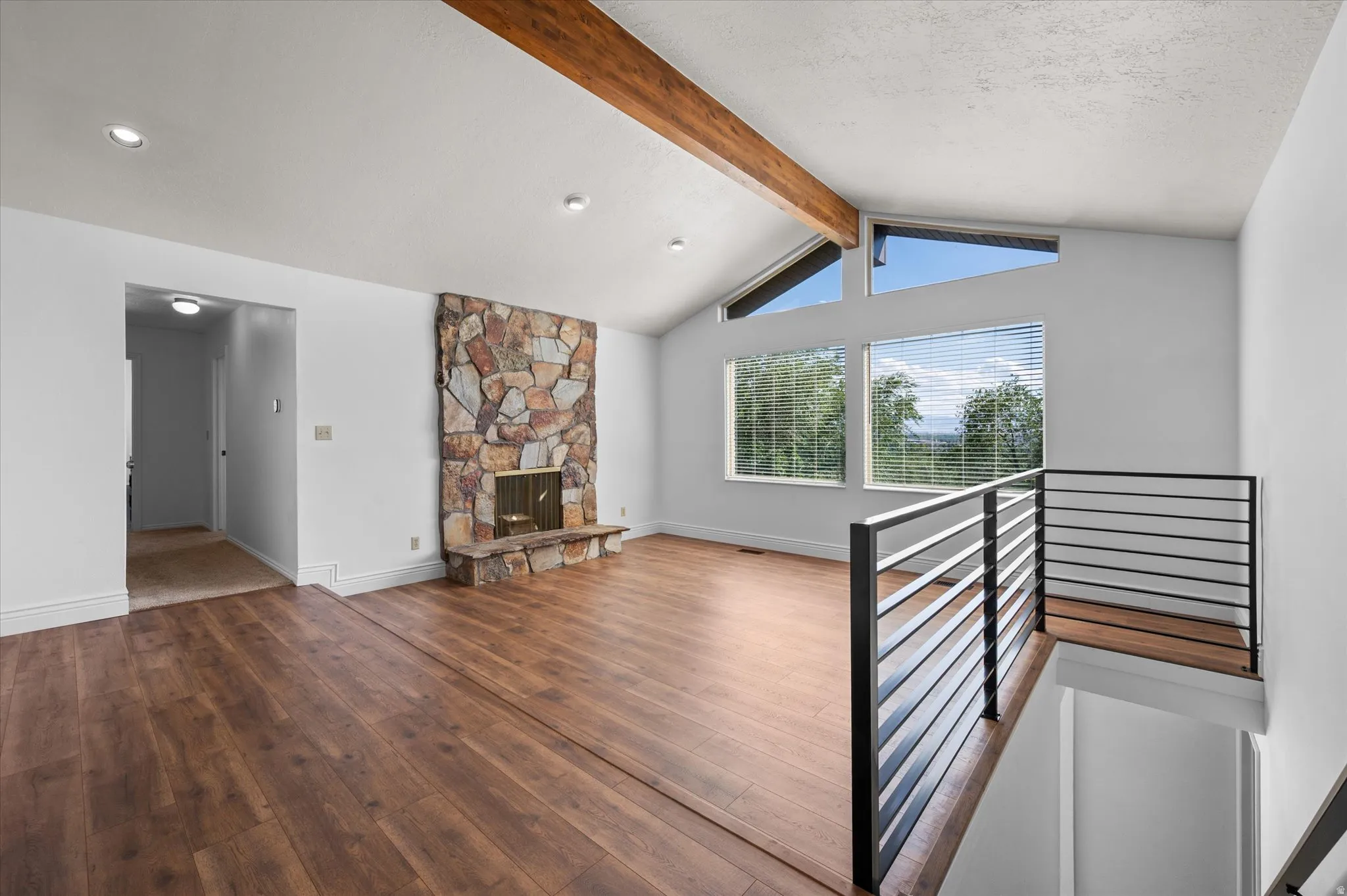 Entry, w/Formal Living Room w/LVP Flooring. Amazing views.