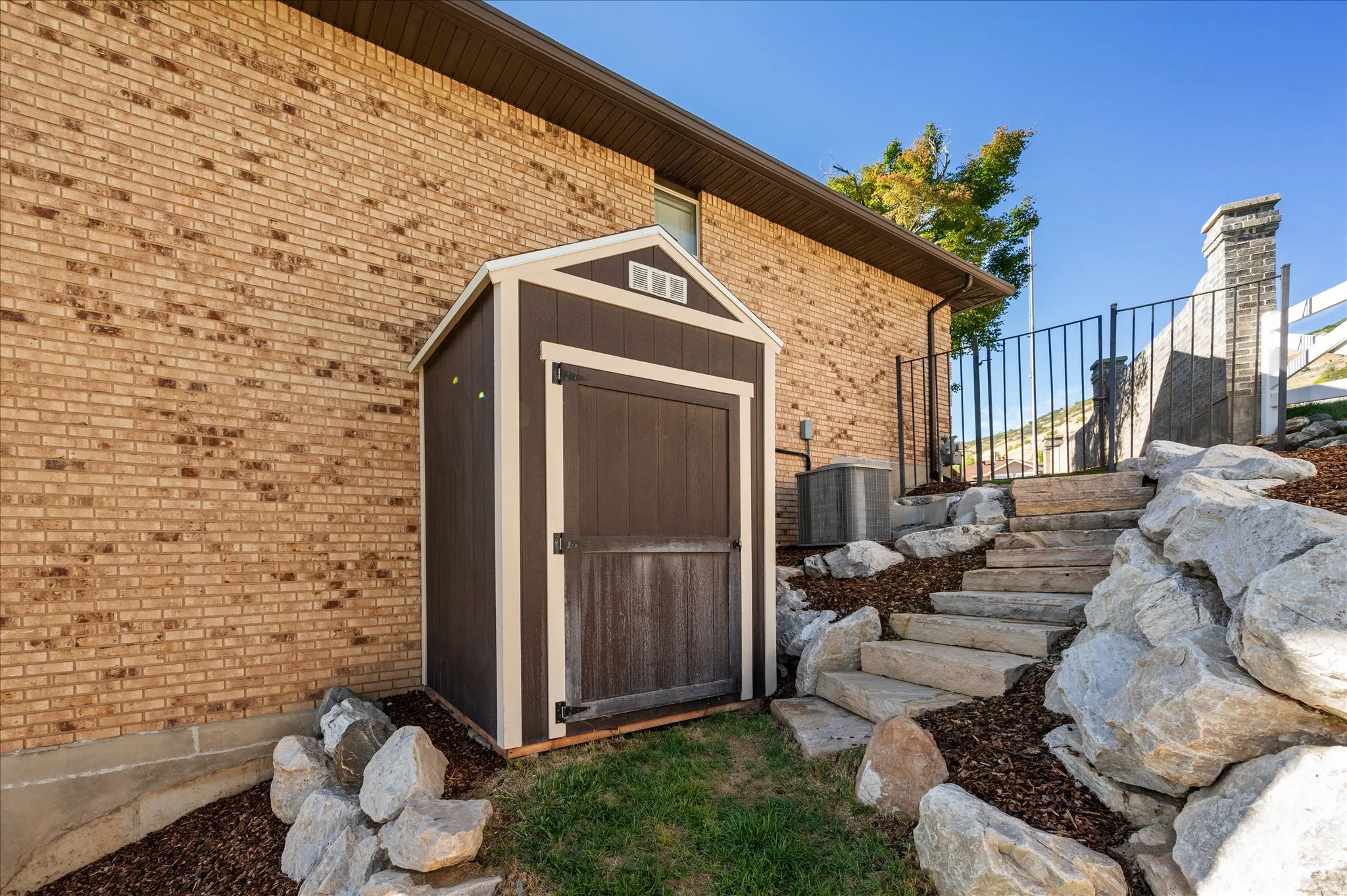 Newer shed and A/C
